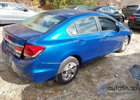 2014 Honda Civic Lx из США, поврежденный, VIN 19XFB2F54EE032466